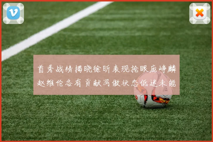 首秀战绩揭晓徐昕表现抢眼庞峥麟赵维伦各有贡献冯傲状态低迷未能得分